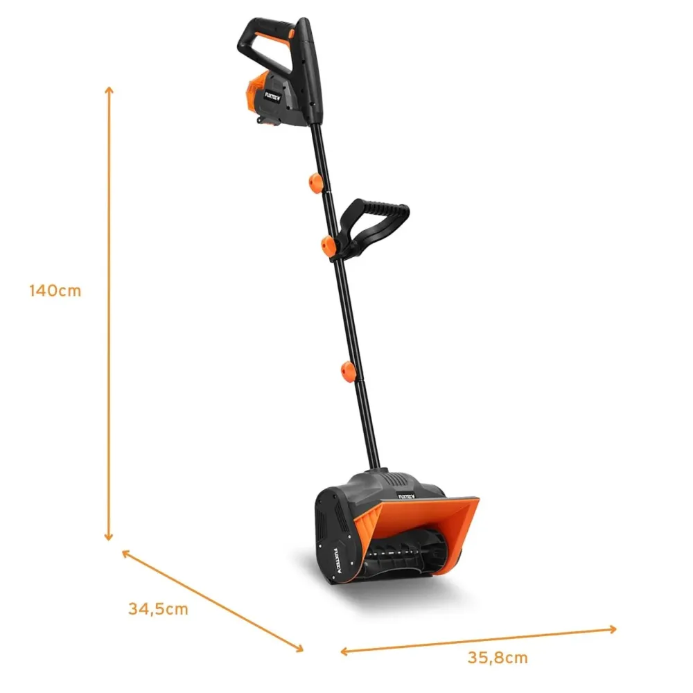 Akumulátorová snehová fréza FUXTEC FX-E1SCH20SET vcetne baterie nabíjecky