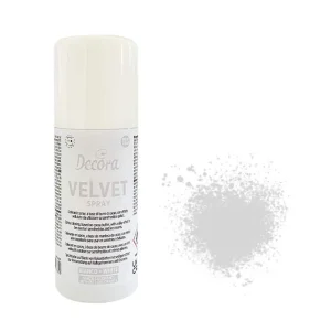 Barva ve spreji, sametový efekt bílý 100ml