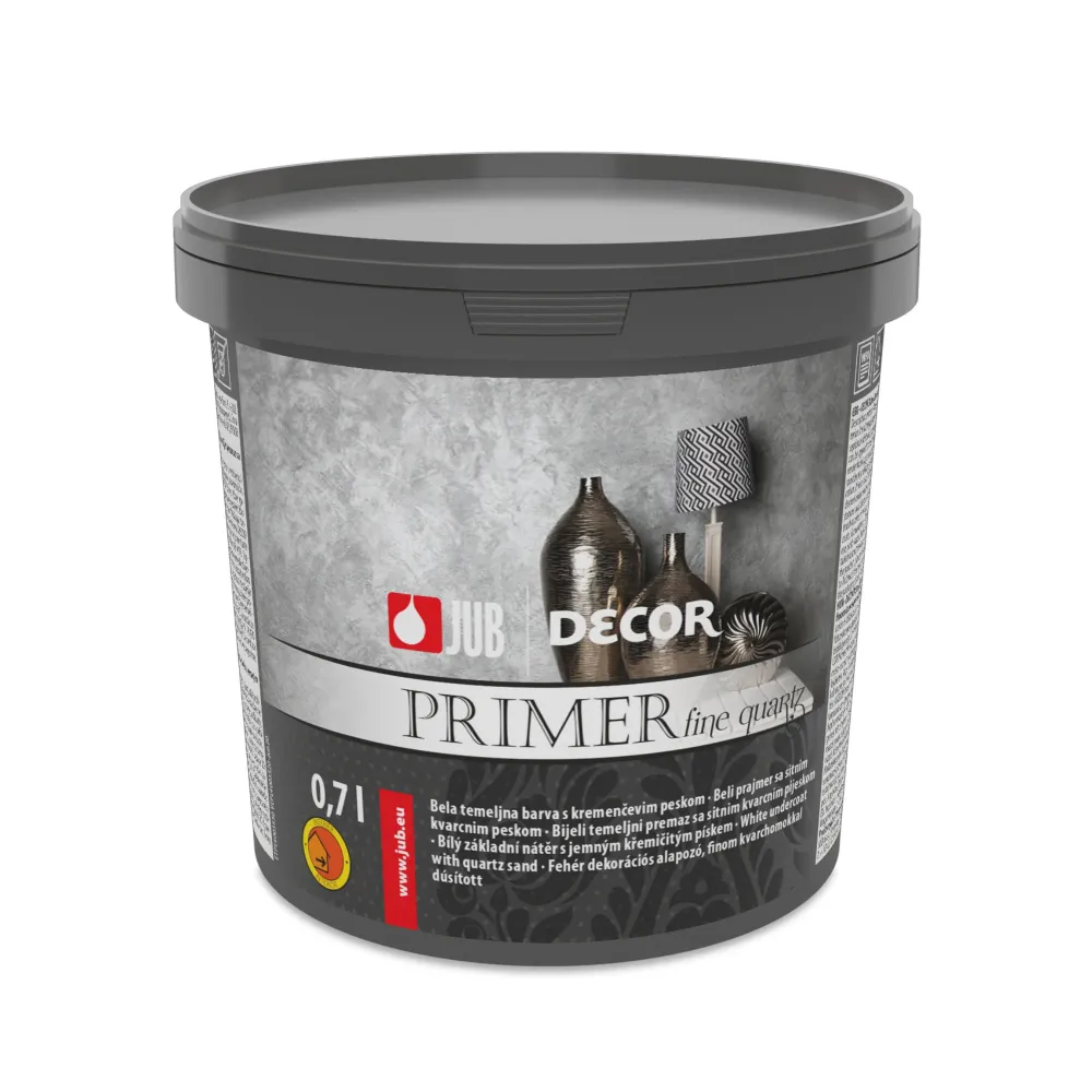 JUB DECOR Primer fine quartz bílý vodou ředitelný základní nátěr