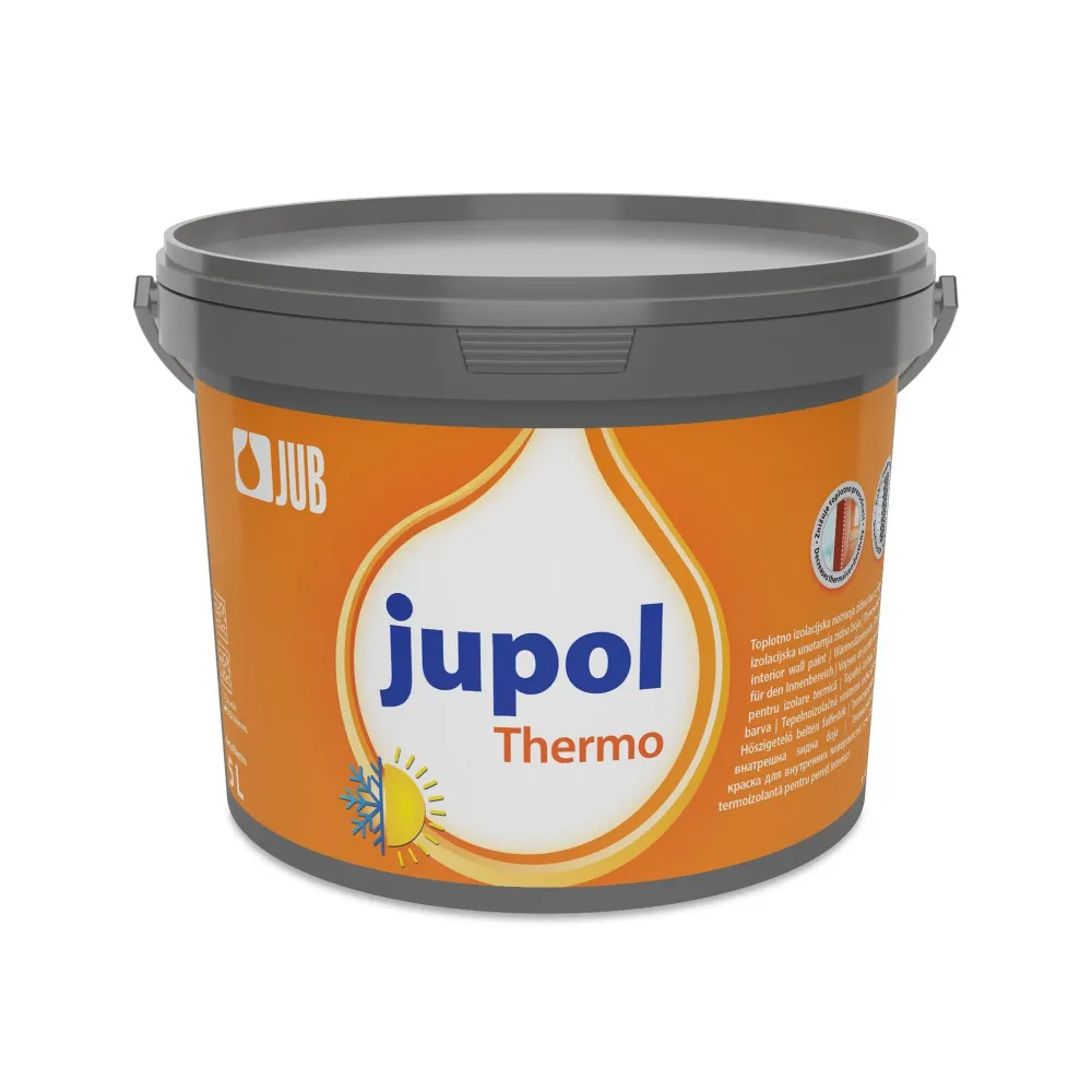 JUB JUPOL Thermo bílá tepelně izolační interiérová malířská barva na zeď