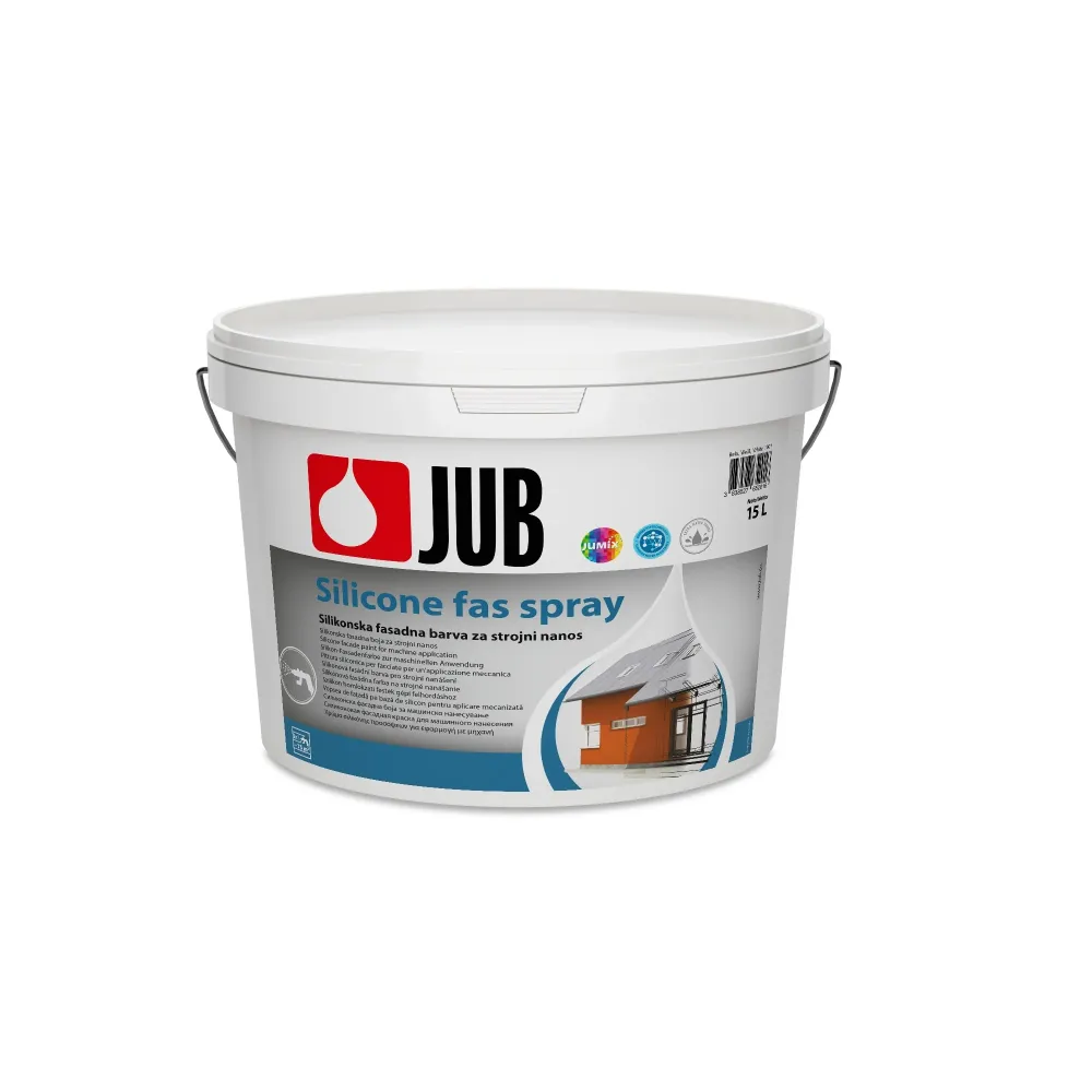 JUB Silicone fas spray silikonová fasádní barva pro strojní nanášení