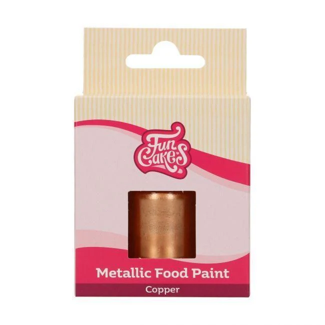 Metalická měděná barva 30ml