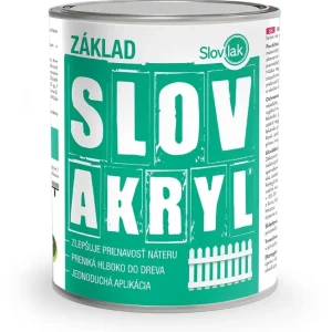 SLOVAKRYL PROFI ZÁKLAD bílá barva na dřevo