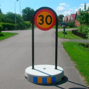 Dopravní ostrůvek Vidön