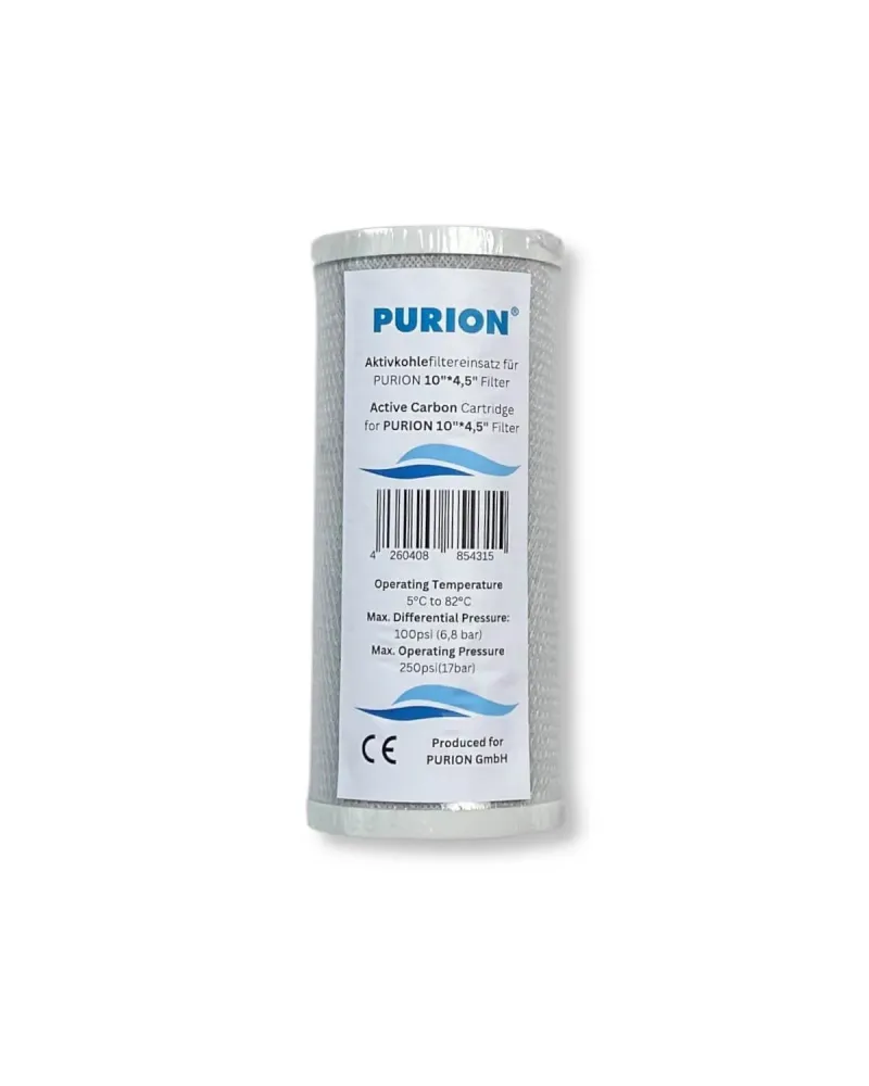 PURION filtrační vložka Big Blue 10x4,5 palce aktivní uhlí