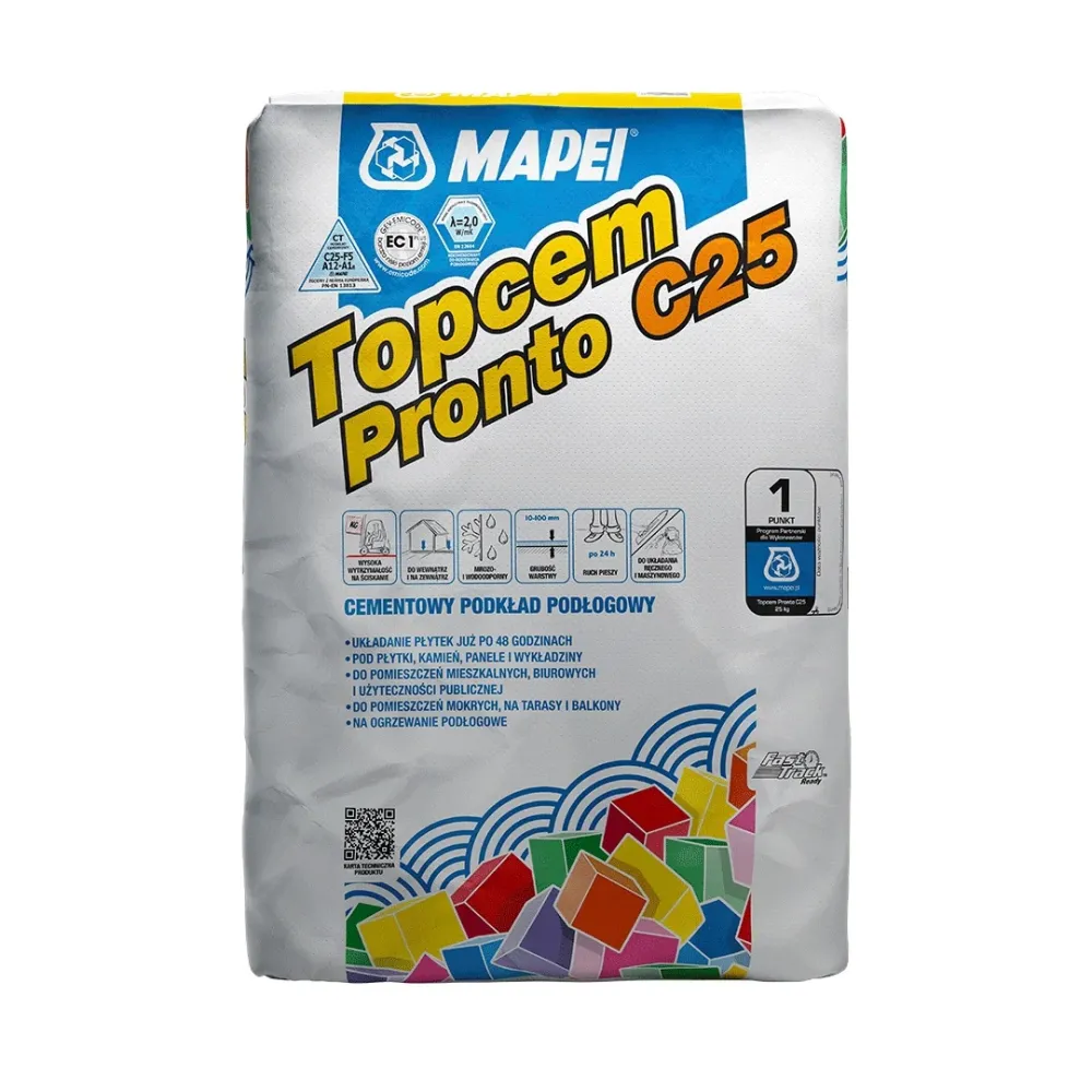 MAPEI Topcem Pronto C25 cementová směs na potěry