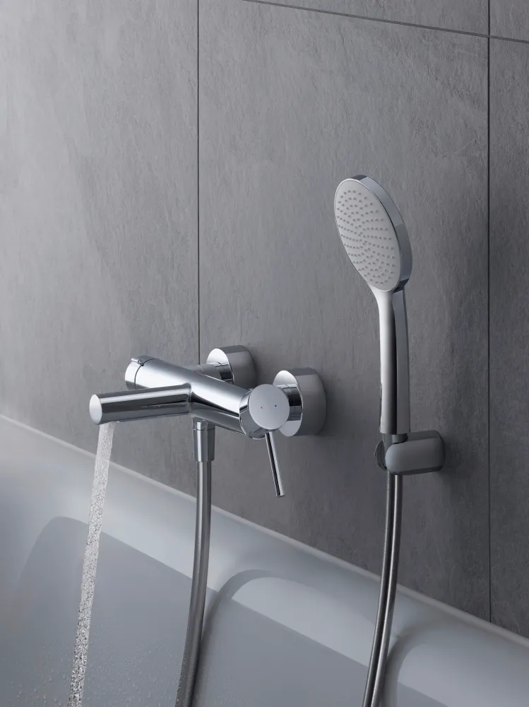 Duravit Circle nástěnná vanová baterie s jednou pákou