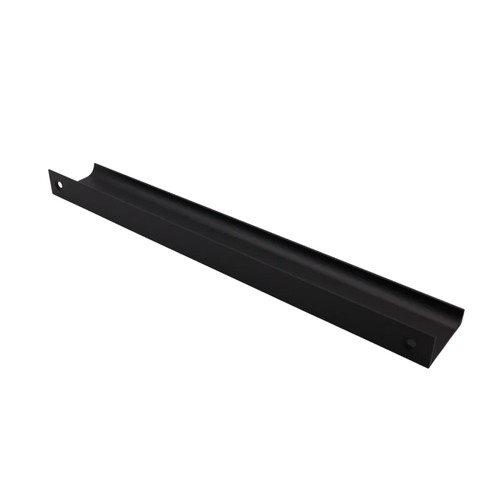 Hrana profilové rukojeti s délkou 256 mm (celková délka 276 mm) - černá.