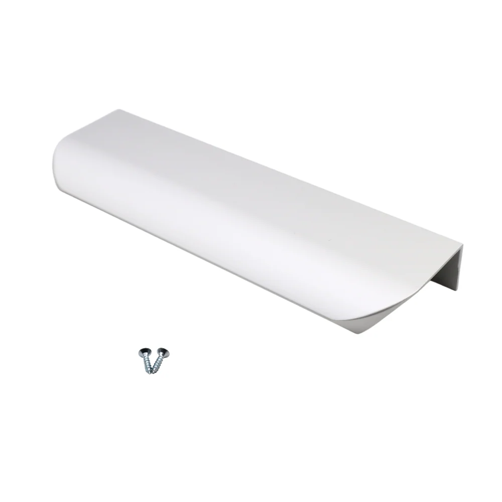 Okrajový úchop kulatého profilu 128 mm (celková délka 148 mm) - hliník