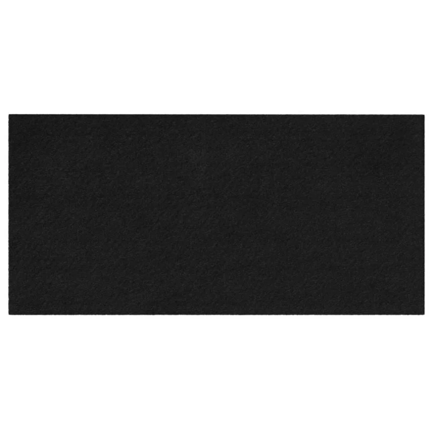 Samolepící filcová podložka 120x240mm - černá