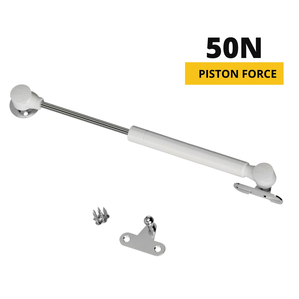Plynový tlumič 250 mm bílý - 50 N