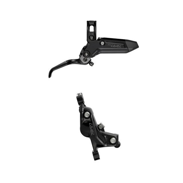 Pár 4pístkových brzd SRAM LEVEL SILVER STEALTH Black