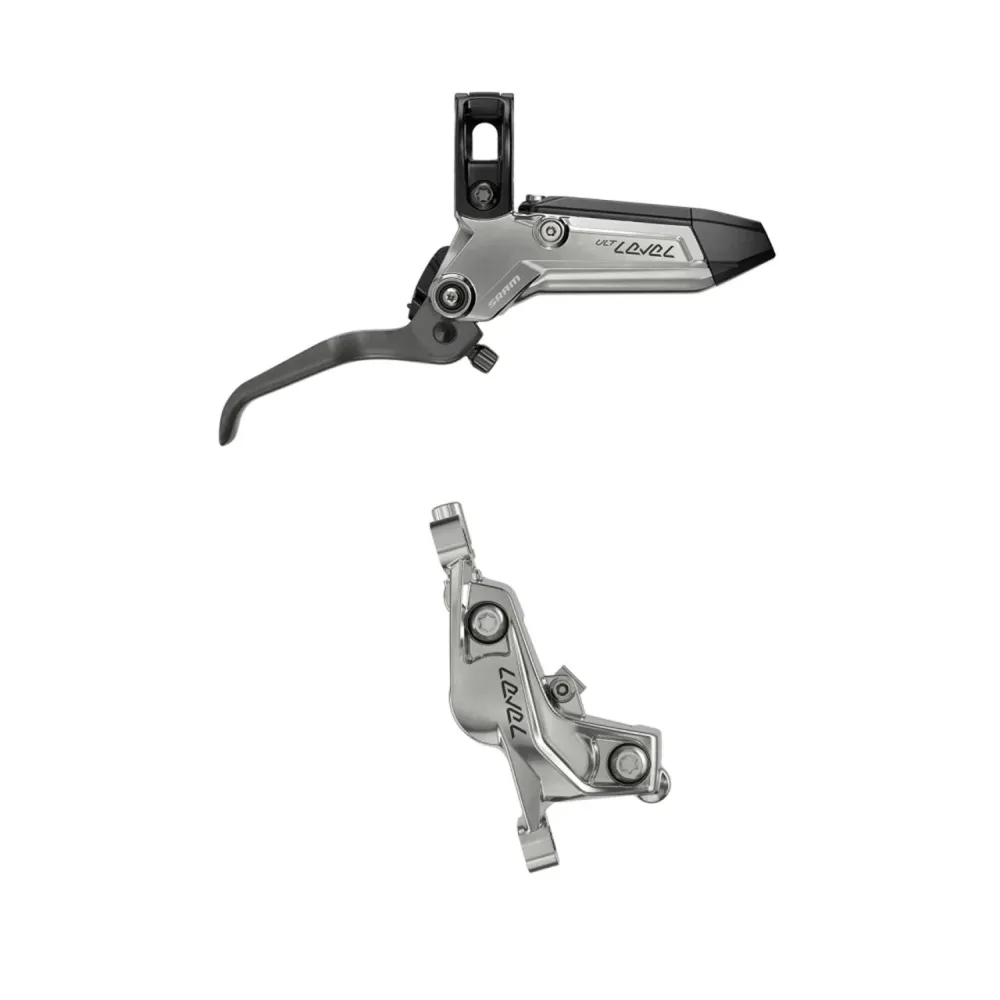 Pár 4pístkových brzd SRAM LEVEL ULTIMATE STEALTH Silver