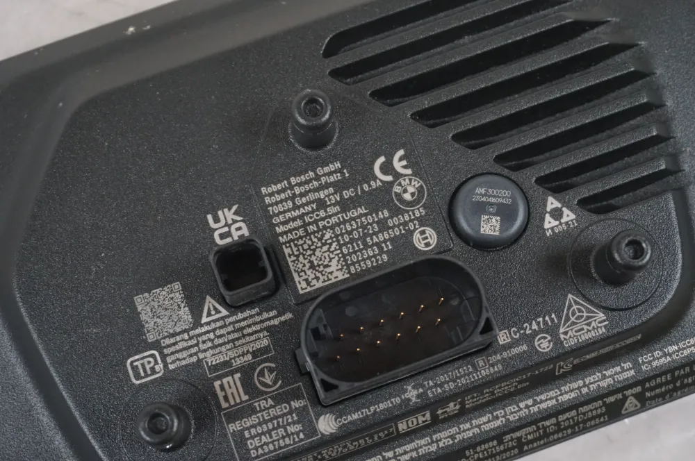 Přístrojový panel BMW