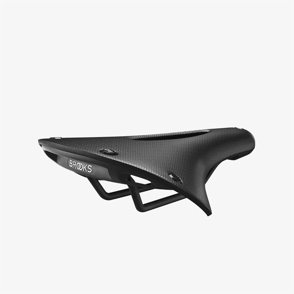 BROOKS CAMBIUM C19 ŘEZBOVANÉ sedlo černé