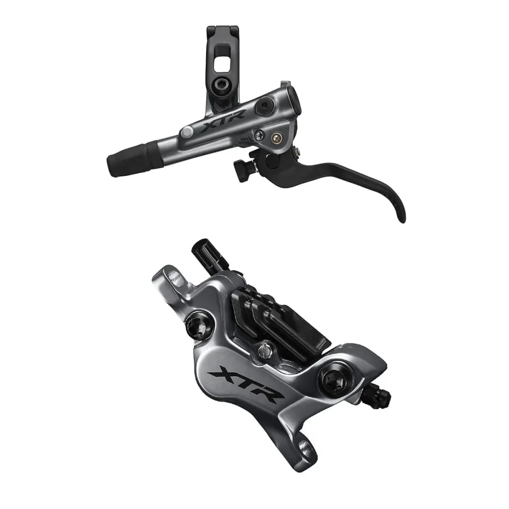 Pár brzdových destiček SHIMANO XTR M9120 4 Piston J-KIT Ventilované kovové brzdové destičky