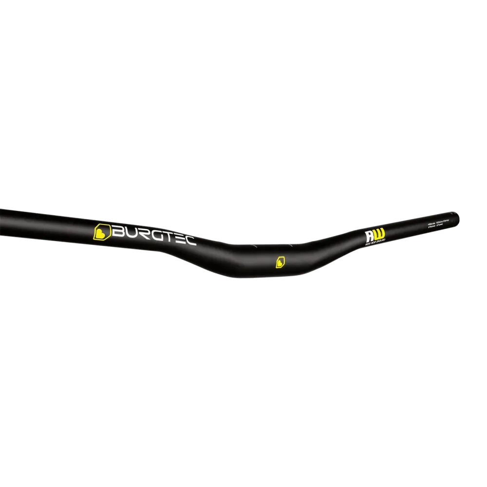 BURGTEC RIDE WIDE ENDURO Rise 22,5 mm 800 mm Černá řídítka