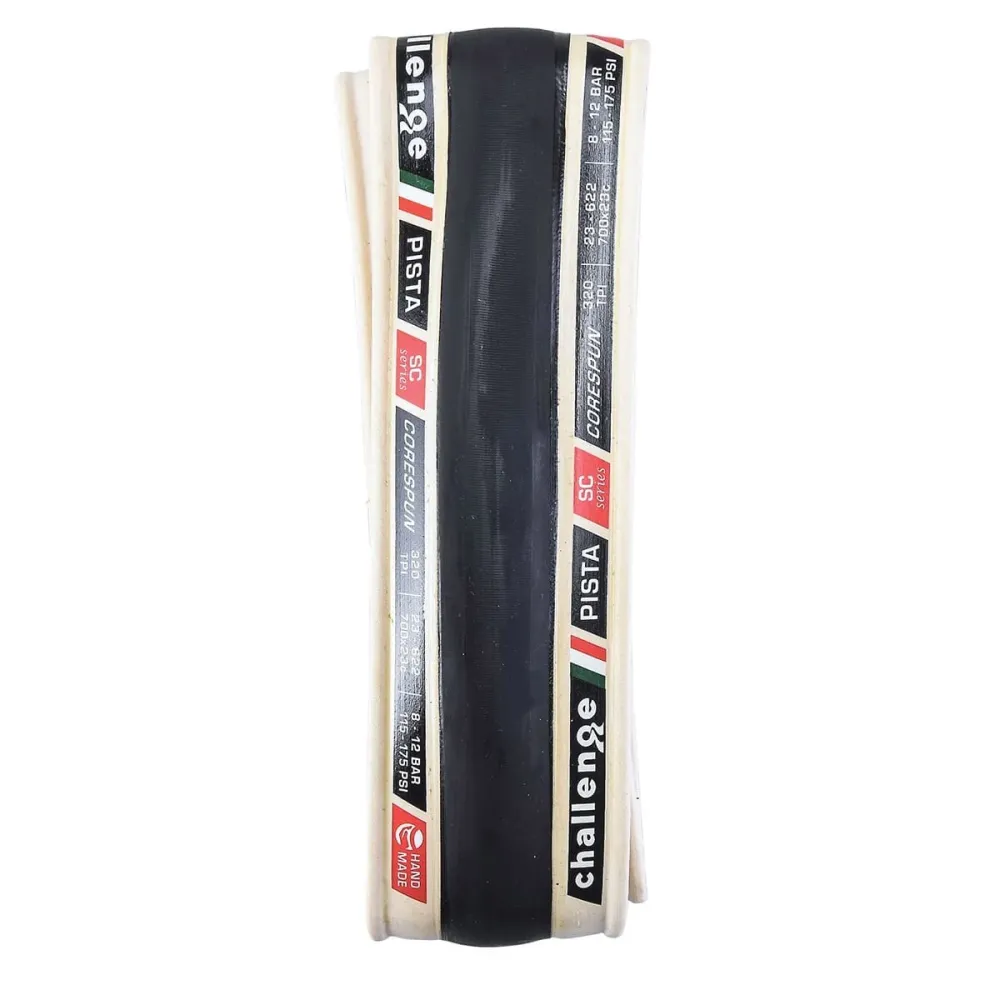 CHALLENGE OPEN PISTA SC 700x23c TubeType White pneumatika