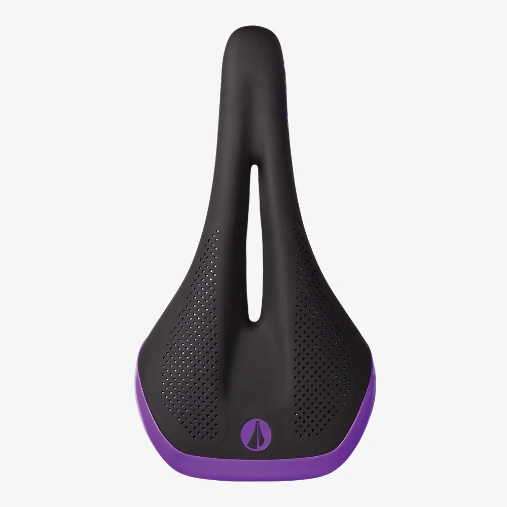 Dámské sedlo SDG ALLURE V2 Lux-Alloy Rails Black/Purple