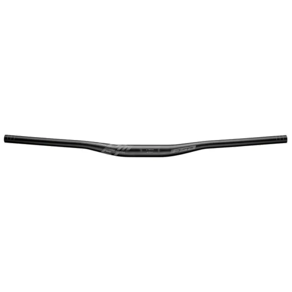 Řídítka FSA COMET Aluminium Rise 15mm 31,8/740mm Black