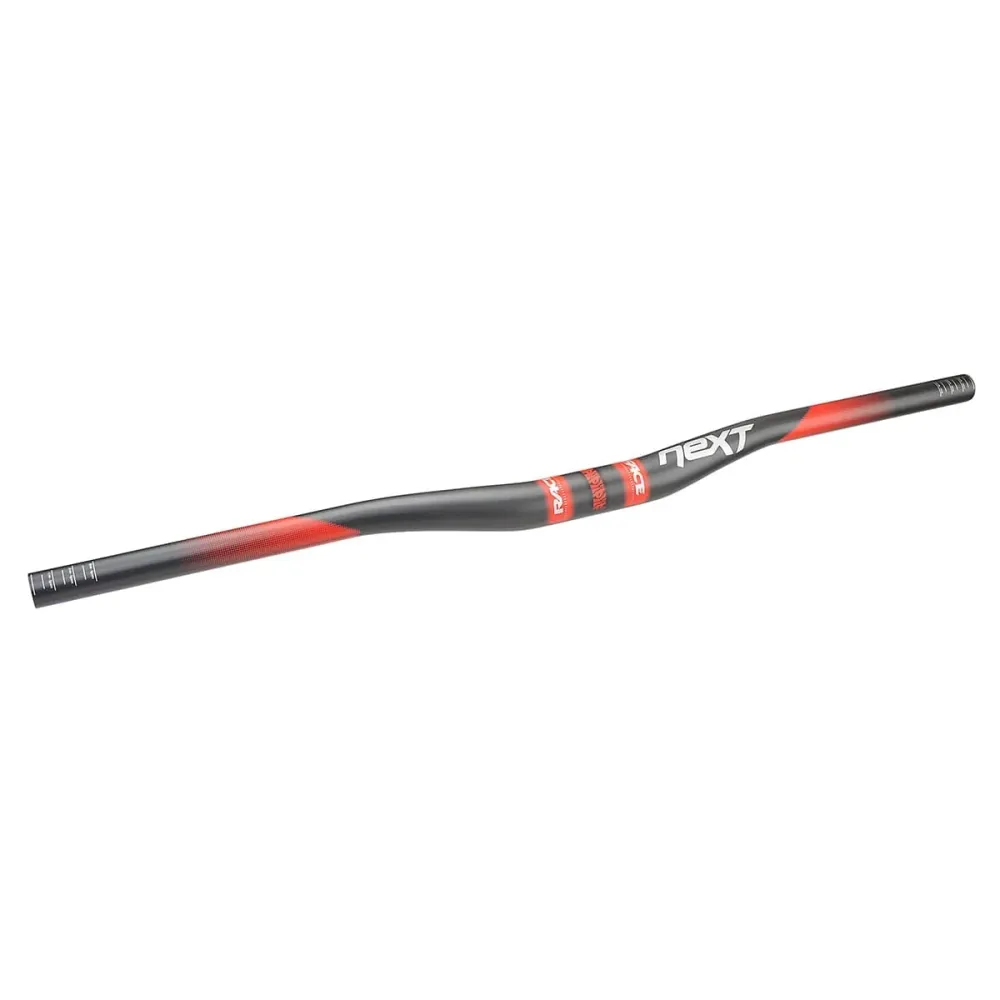 Řídítka RACE FACE NEXT Rise 19mm 725mm Carbon/Red