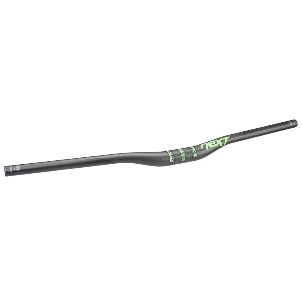 Řídítka RACE FACE NEXT Rise 20mm 760mm Carbon/Green