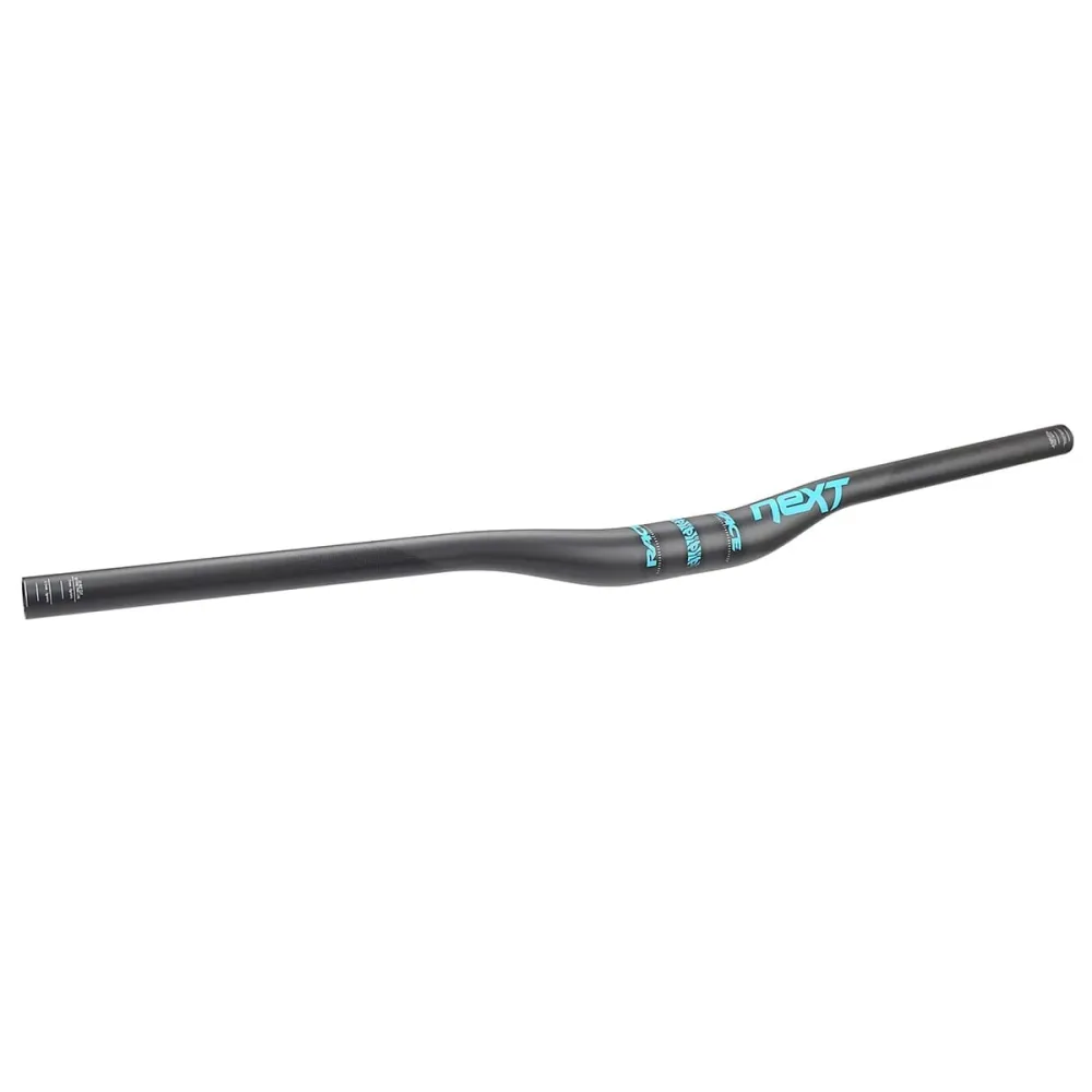 Řídítka RACE FACE NEXT Rise 20mm 760mm Carbon/Blue