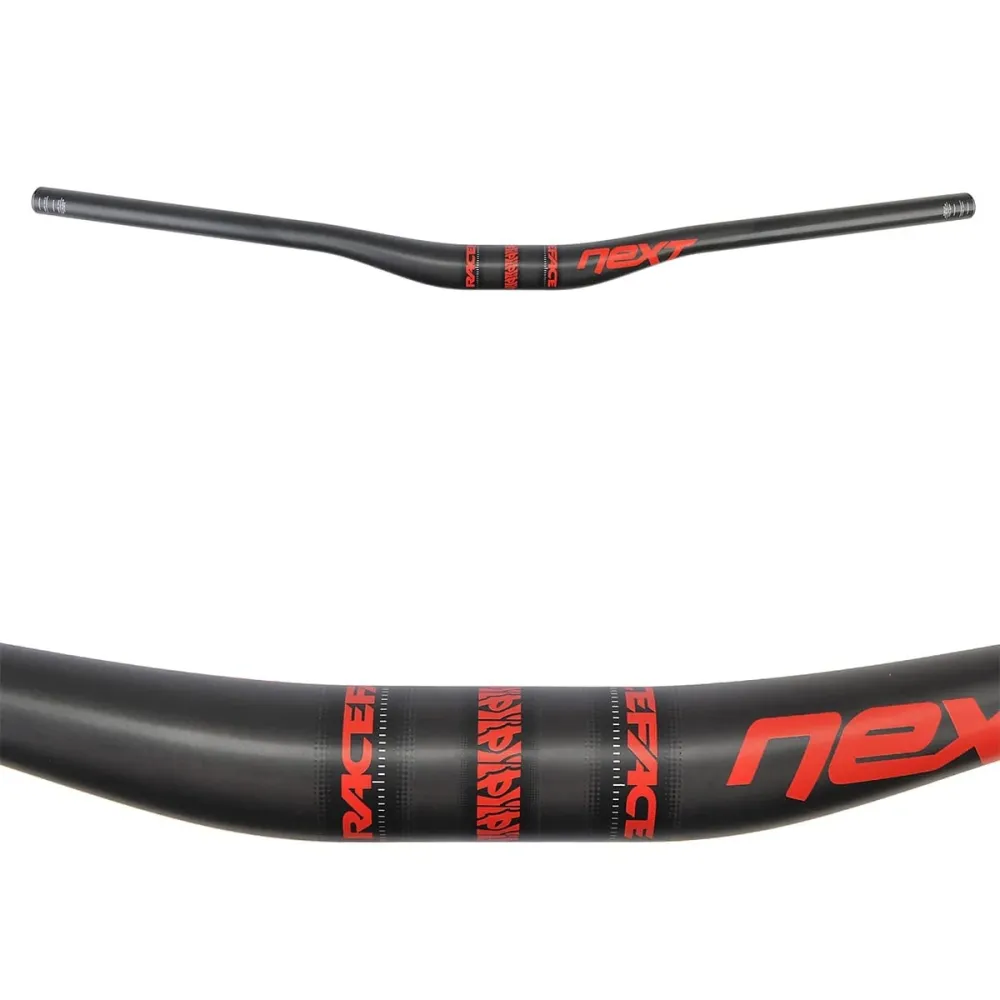 Řídítka RACE FACE NEXT Rise 20mm 760mm Carbon/Red