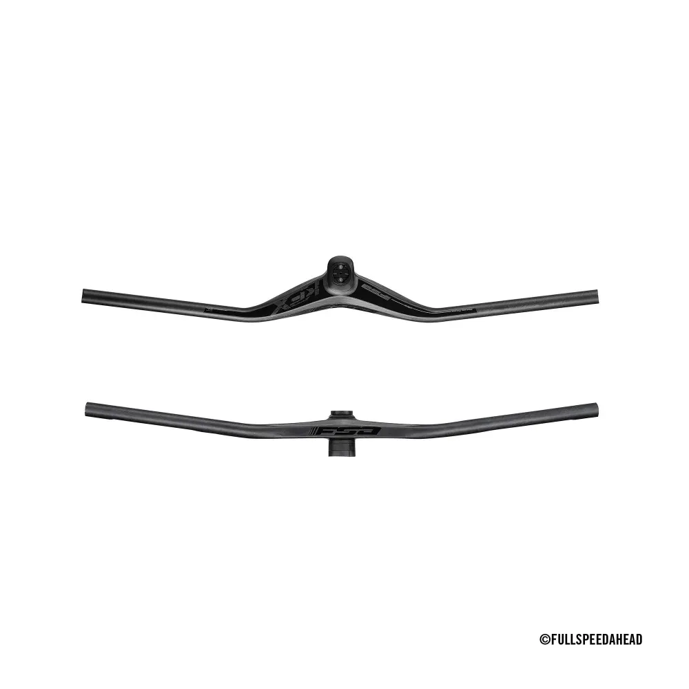 FSA KFX SIC Carbon Flat 65mm*780mm Integrovaná řídítka