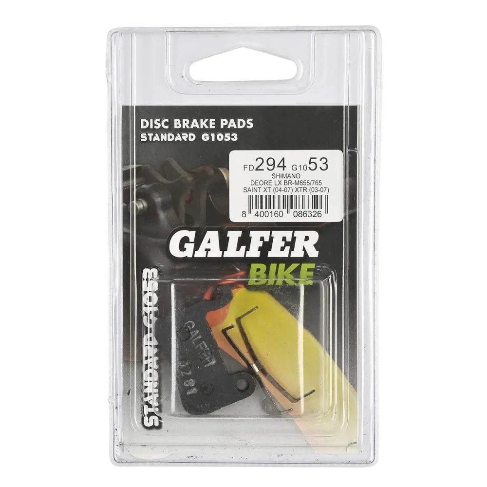 GALFER ADVANCED Shimano A01S-M06 Saint / XTR / XT / SLX / LX Polometalické brzdové destičky