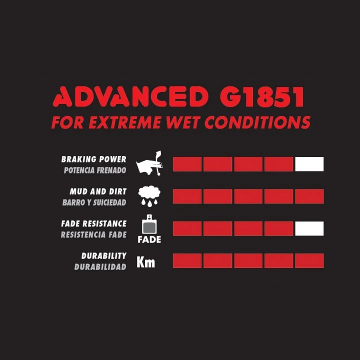 GALFER ADVANCED Shimano XTR / XT / SLX / Alfine semi-metalické brzdové destičky