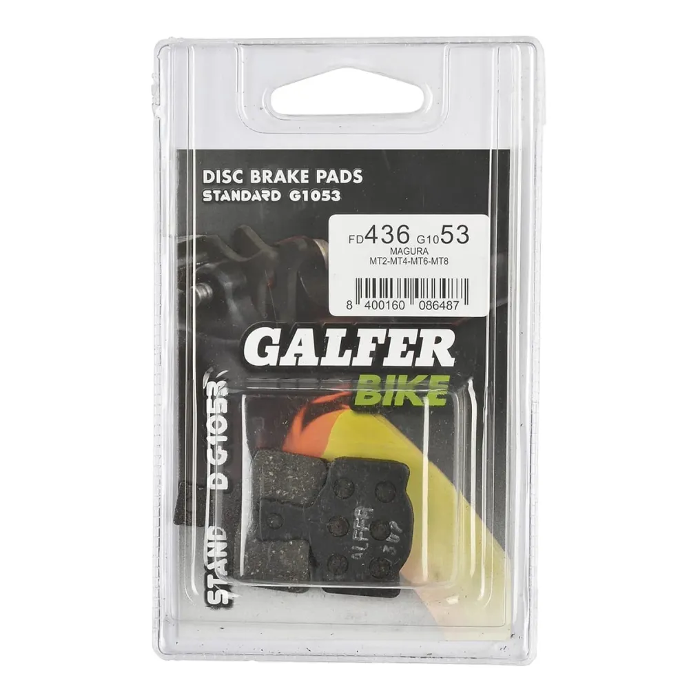 GALFER PERFORMANCE Polokovové brzdové destičky Magura MT2 / MT4 / MT6 / MT8 / MTS