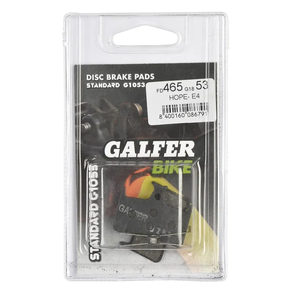 GALFER PERFORMANCE Polokovové destičky Hope E4