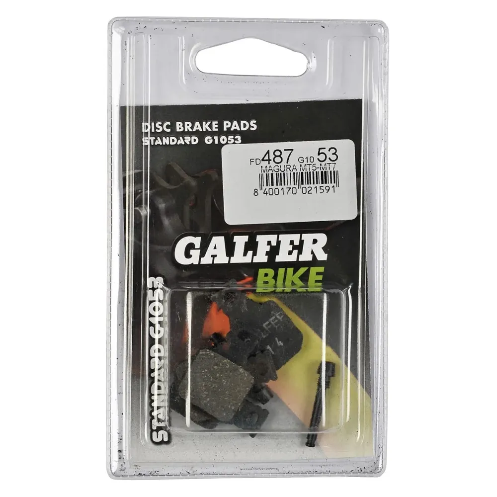 GALFER PERFORMANCE Semimetalické brzdové destičky Magura MT5 / MT7 (4 pístky)