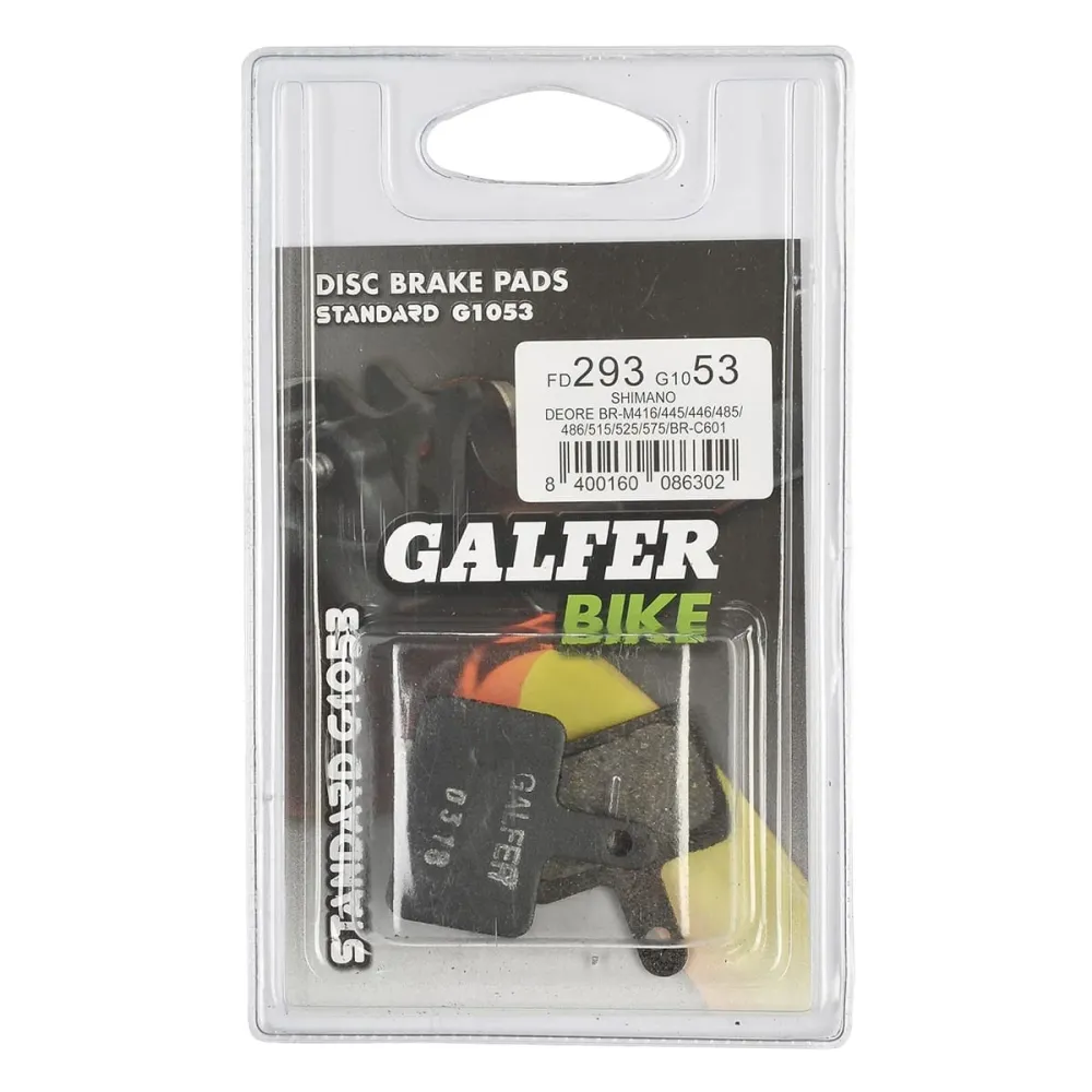 GALFER PERFORMANCE Shimano B01S Deore Tektro semi-metalické brzdové destičky