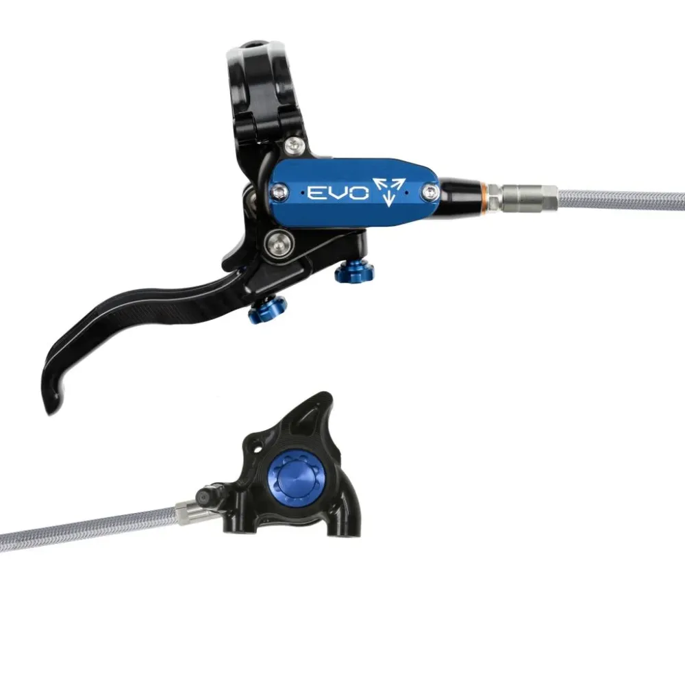 HOPE TECH 4 EVO X2 FM Aviation Zadní brzda černá/modrá