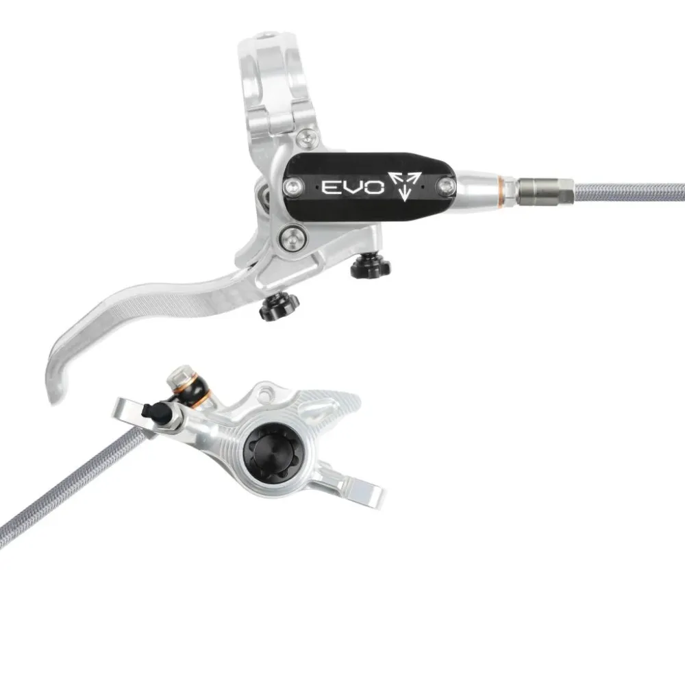 HOPE TECH 4 EVO X2 PM Aviation Zadní brzda stříbrná/černá