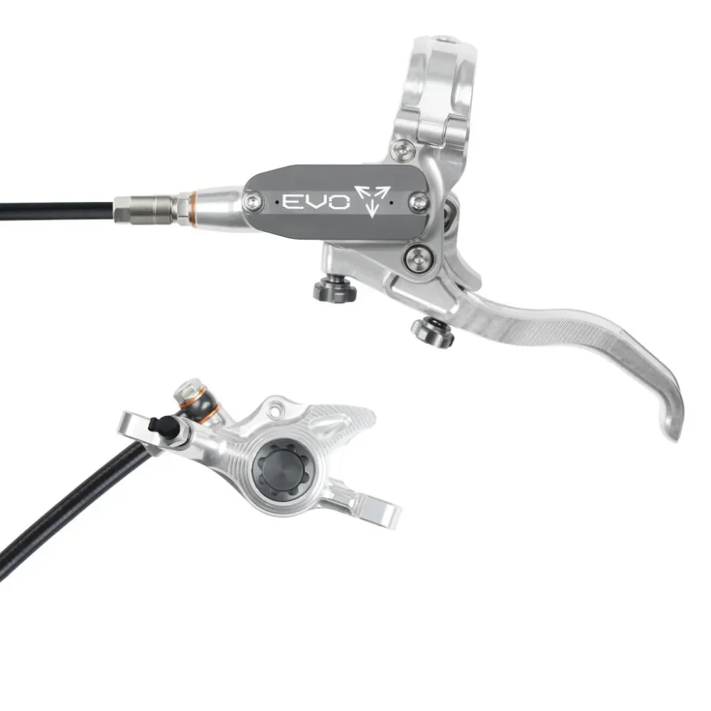 HOPE TECH 4 EVO X2 PM Silver/Smoke Přední brzda