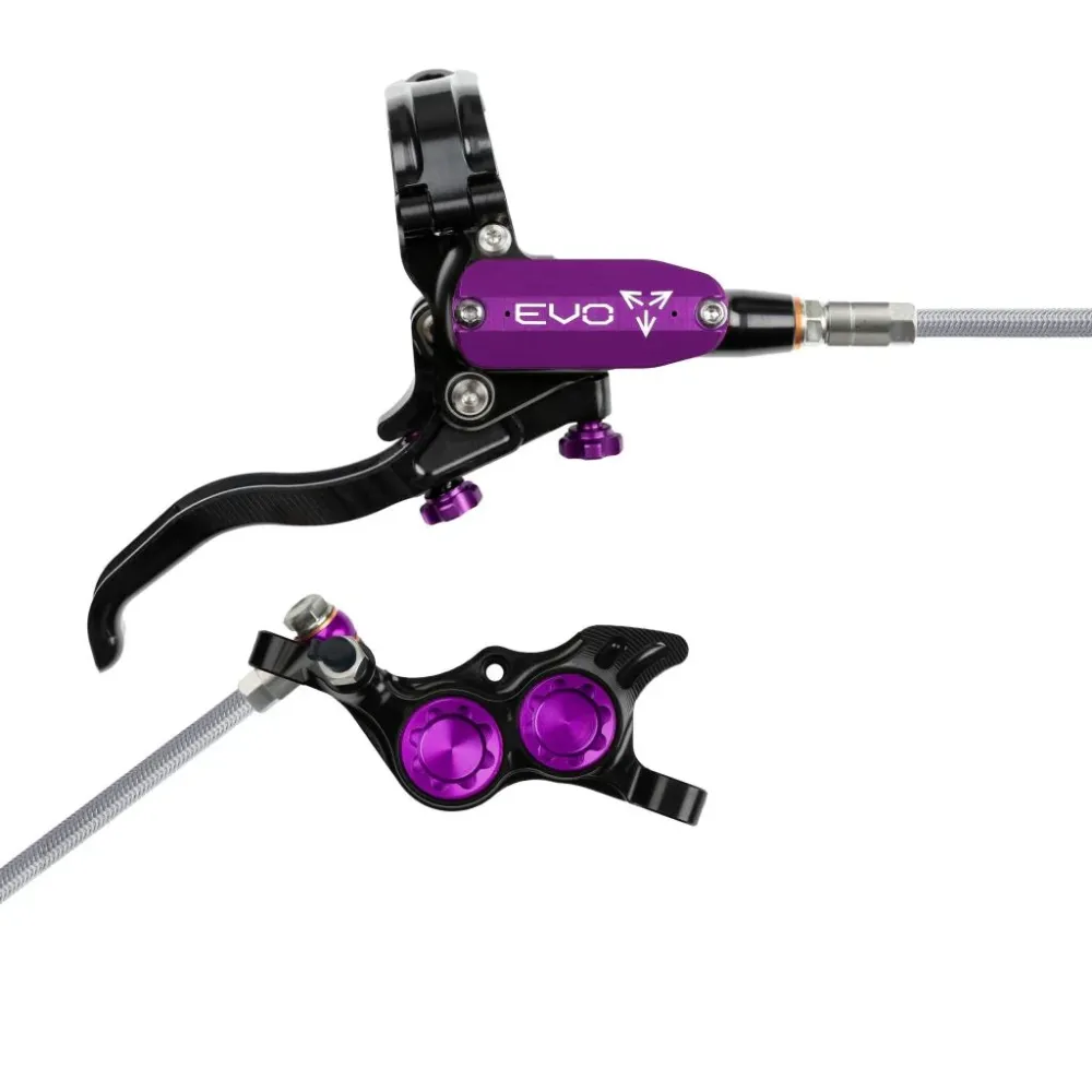 HOPE TECH 4 EVO TR4 Aviation zadní brzda černá/fialová