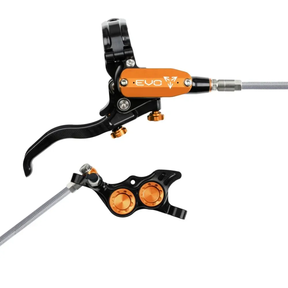 HOPE TECH 4 EVO TR4 Aviation zadní brzda černá/oranžová