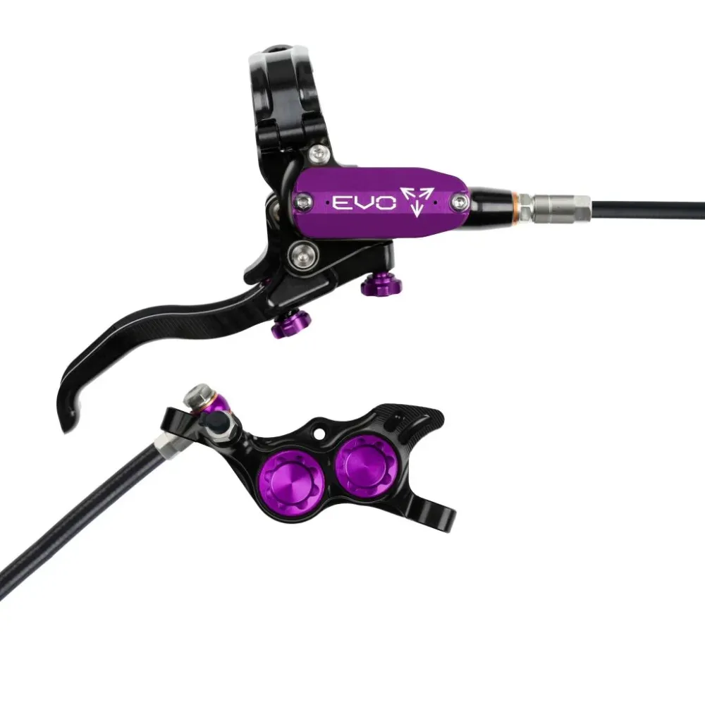 HOPE TECH 4 EVO TR4 Zadní brzda černá/fialová