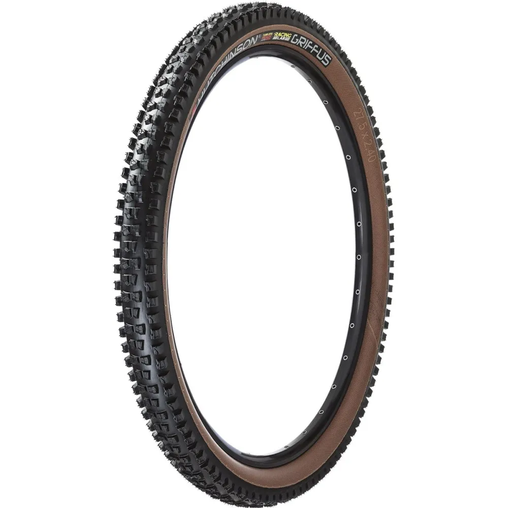 HUTCHINSON GRIFFUS 27.5x2.40 Racing Lab Hardskin Race Ripost Gravity Tubeless Ready Soft Black/Brown pneumatika