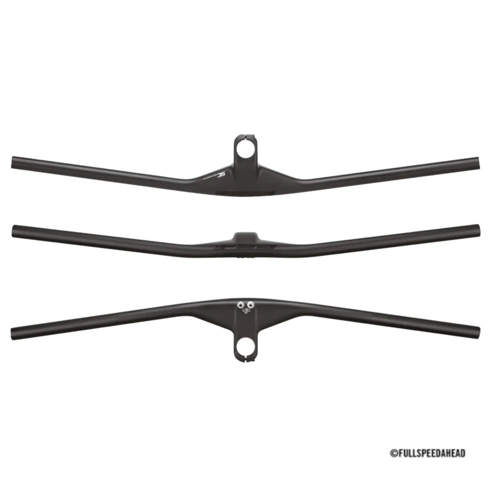 Integrovaná řídítka FSA NS SIC Carbon Flat 60mm*760mm Carbon