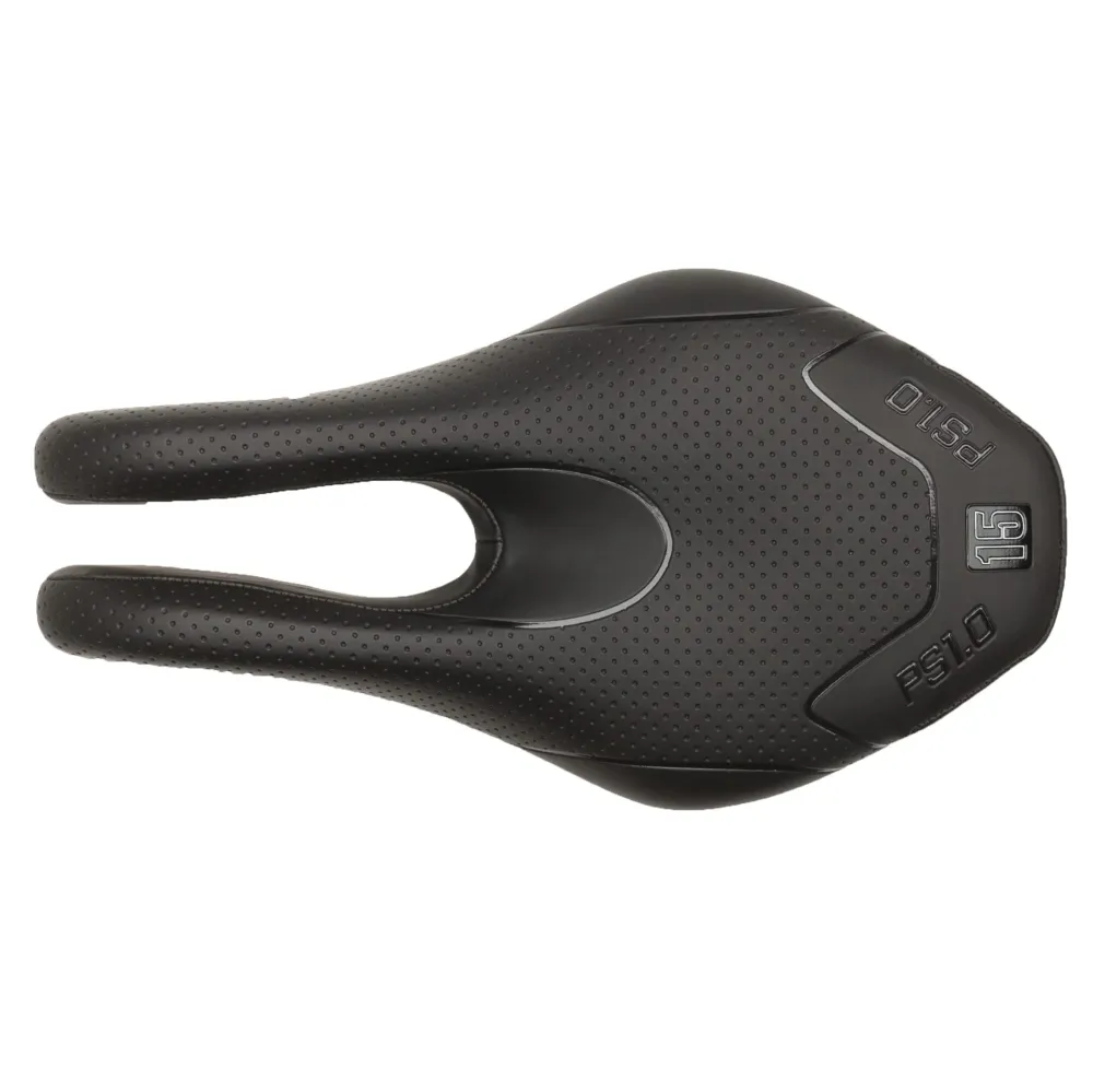 ISM PS 1.0 130mm sedlo s titanovými kolejnicemi černá
