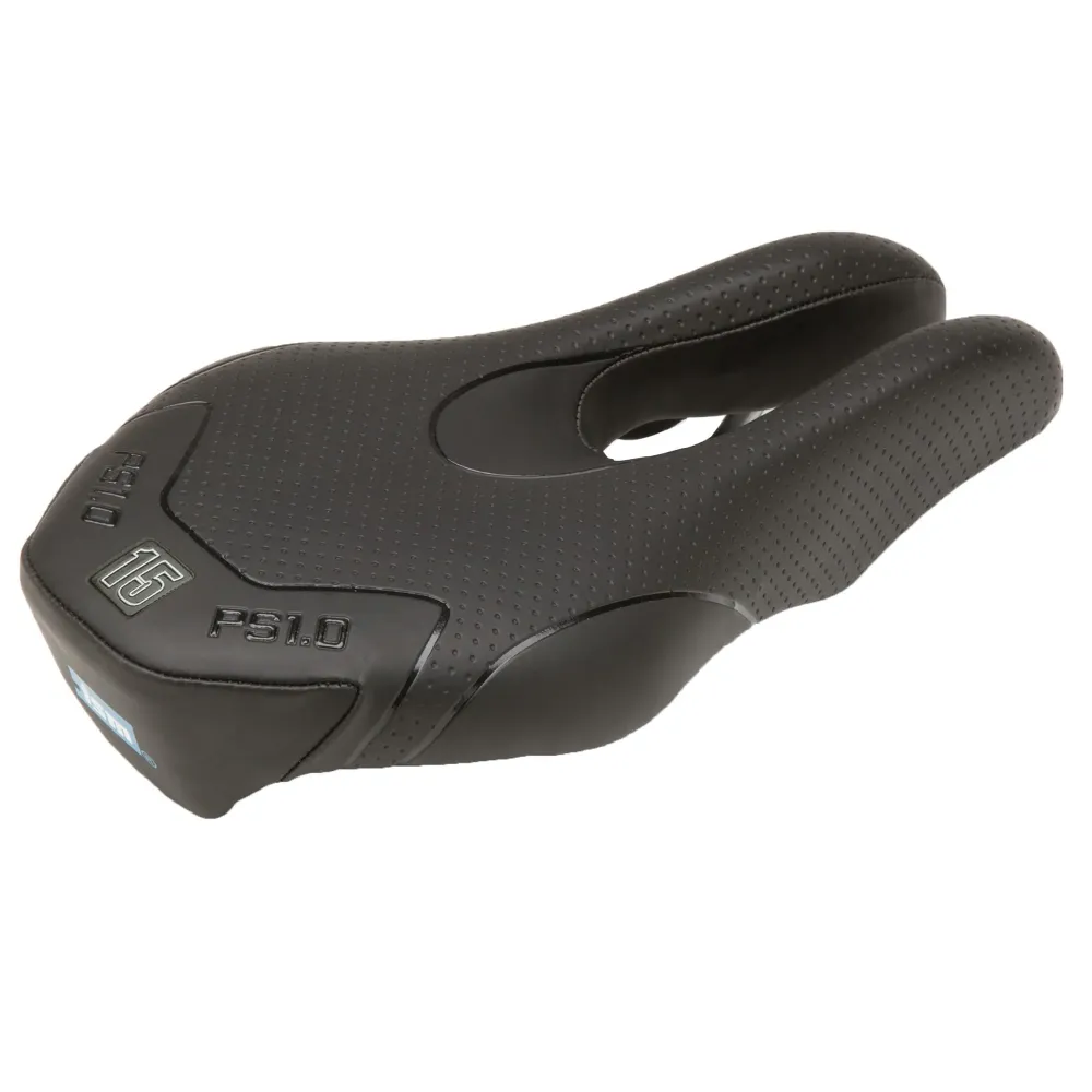 ISM PS 1.0 130mm sedlo s titanovými kolejnicemi černá