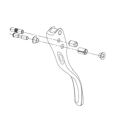 Levá brzdová páka CAMPAGNOLO CHORUS 12V 2020