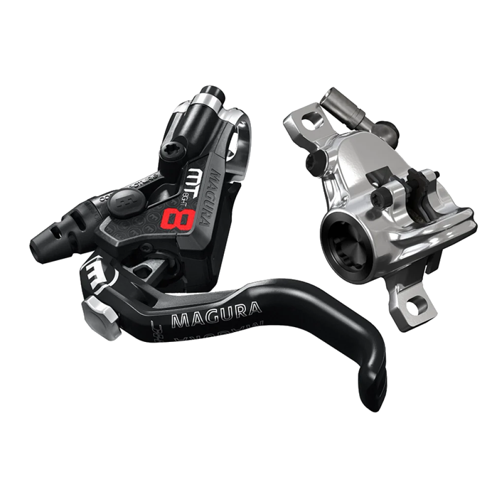 MAGURA MT8 PRO přední nebo zadní brzda černá stříbrná
