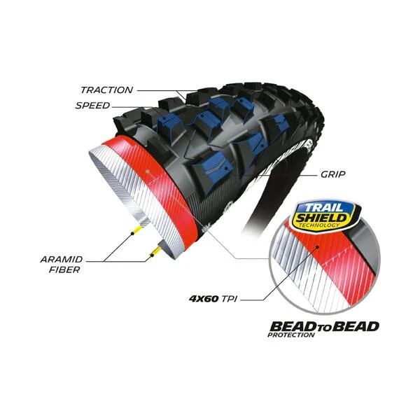 MICHELIN WILD AM Performance LIne 27.5x2.35 Tubeless Ready Soft pneumatika