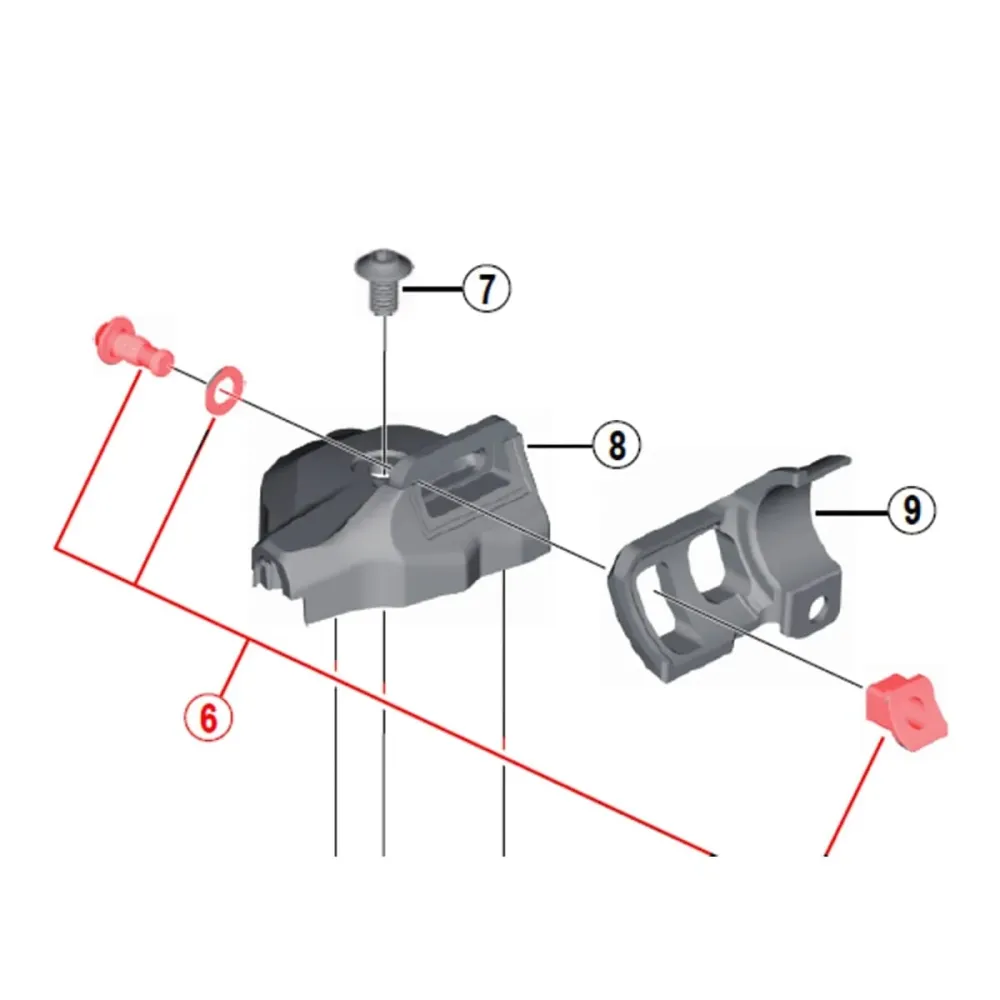 Montážní šroub I-Spec pro regulátory rychlosti SHIMANO M9000-I/M8000-I