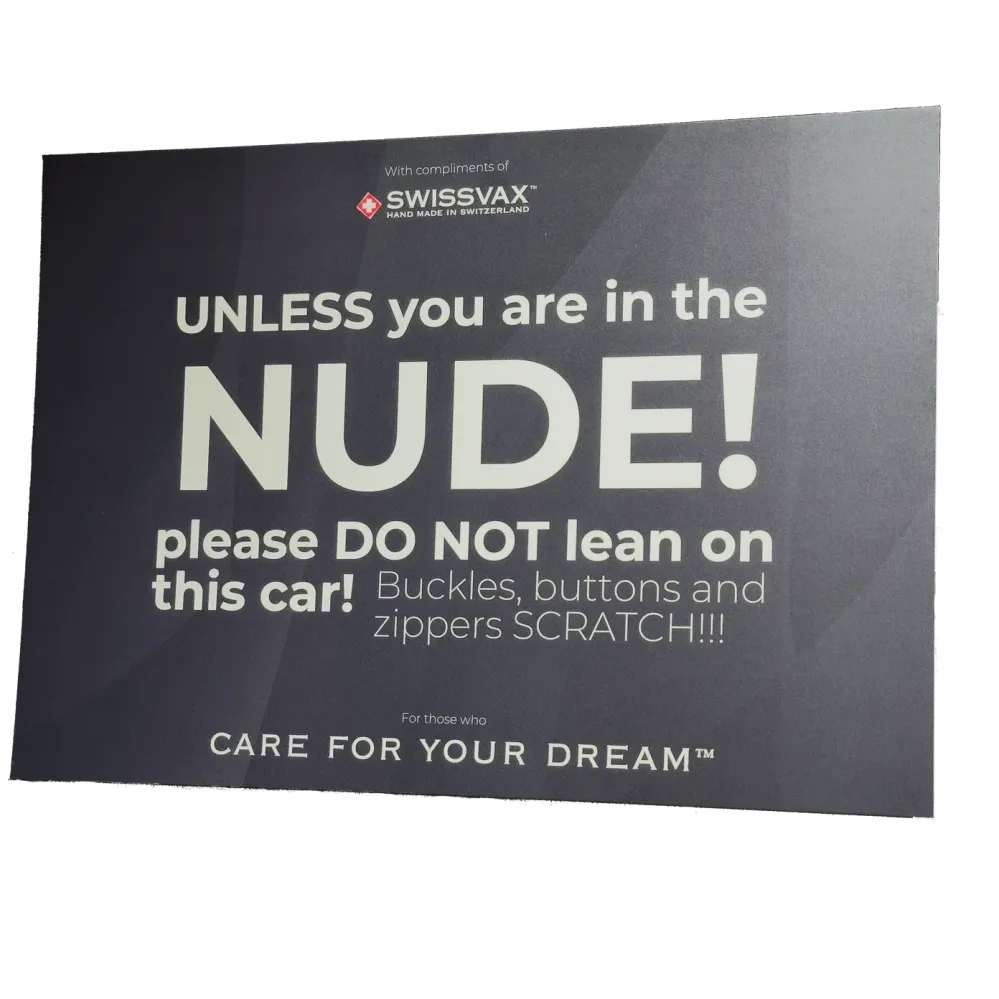 "Nude" Flyer – prohlášení pro milovníky automobilů